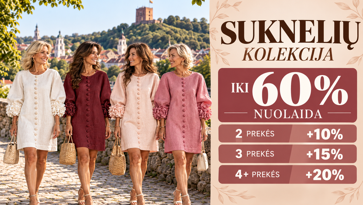 Žavingos suknelės