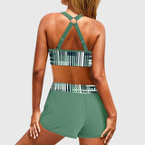 Urtė™ | Aukšto liemens rumbuotas bikinis