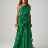 Talia | Kaskadinė Ruffles Maxi Suknelė