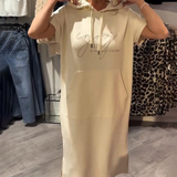 Saskia™ | Kasdienis suknelė su gobtuvu