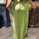 Saskia™ | Kasdienis suknelė su gobtuvu
