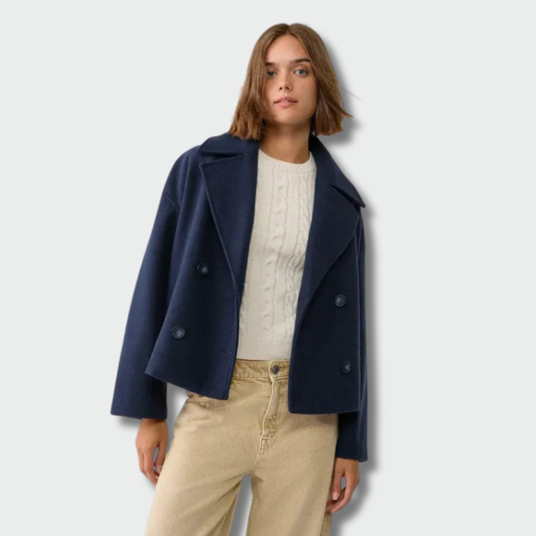 Lina™ – Trumpa rudeninė striukė elegantiškam stiliui