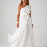 Talia | Kaskadinė Ruffles Maxi Suknelė