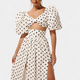 Sherine | Polka dot komplektas