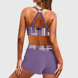 Urtė™ | Aukšto liemens rumbuotas bikinis