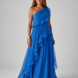 Talia | Kaskadinė Ruffles Maxi Suknelė
