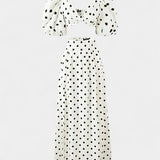 Sherine | Polka dot komplektas