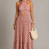 Sienna Elegante Halterio Suknelė