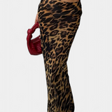 Elena Falda Maxi Slim arba Leopardo Raštas