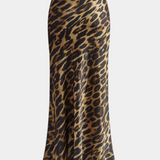 Elena Falda Maxi Slim arba Leopardo Raštas