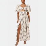 Sherine | Polka dot komplektas