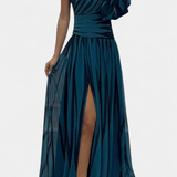 Bethania™ | Dryžuota maxi suknelė