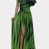 Bethania™ | Dryžuota maxi suknelė