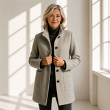 Nijolė | Elegantiškas vidutinio ilgio paltas