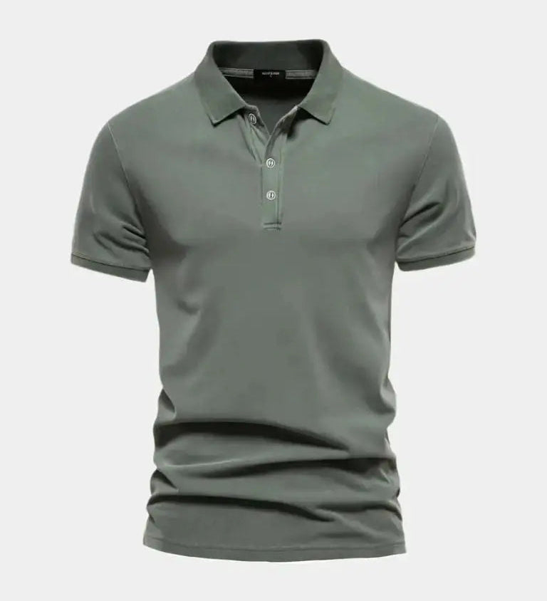 Frans™ | Esminis Medvilnės Polo