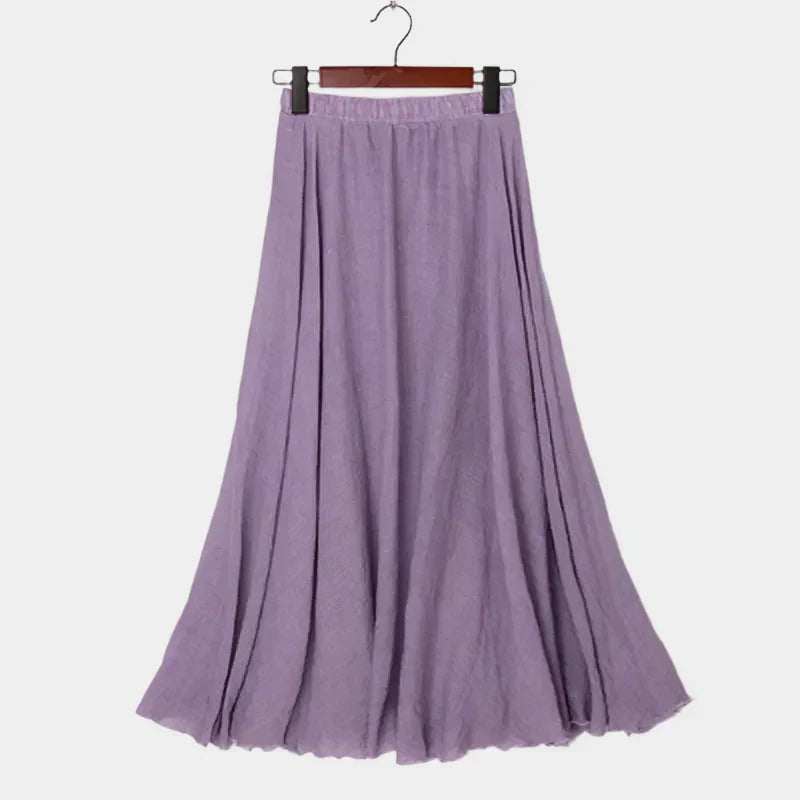 Sintija™ - Elegantiška Aukšto Liemens Sijonas