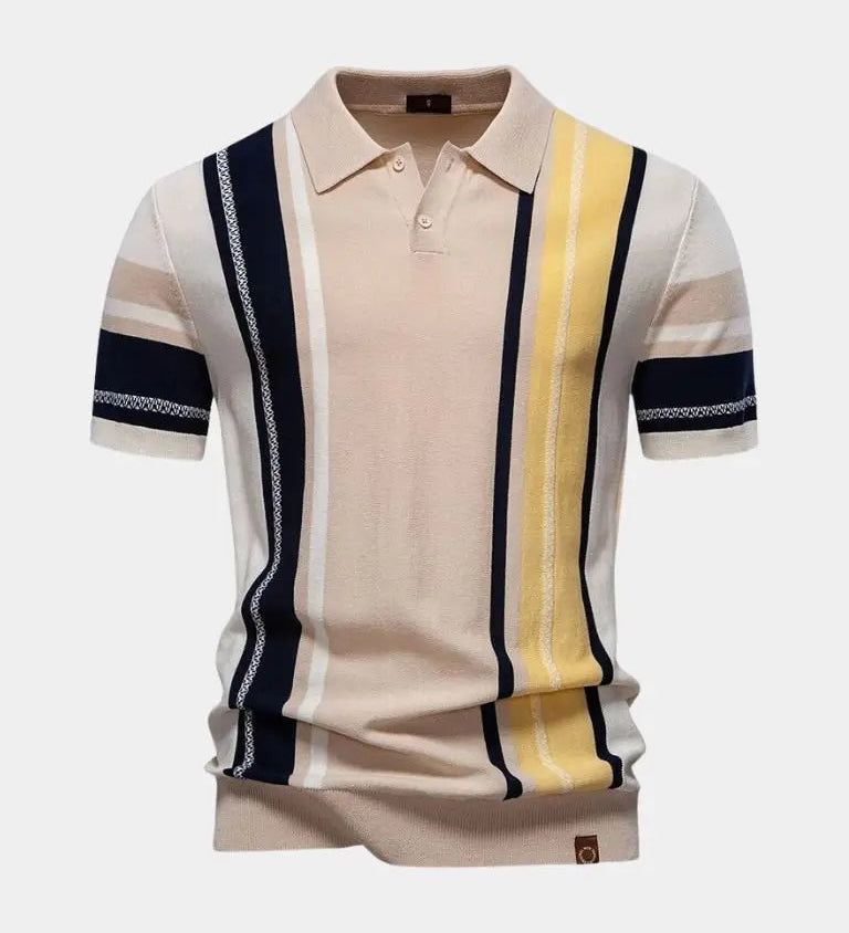 Henrik™ | Šviesiai dryžuotas polo