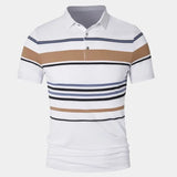 Kasper™ | Saulėlydžio Juostuotas Polo