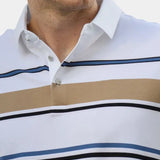 Kasper™ | Saulėlydžio Juostuotas Polo