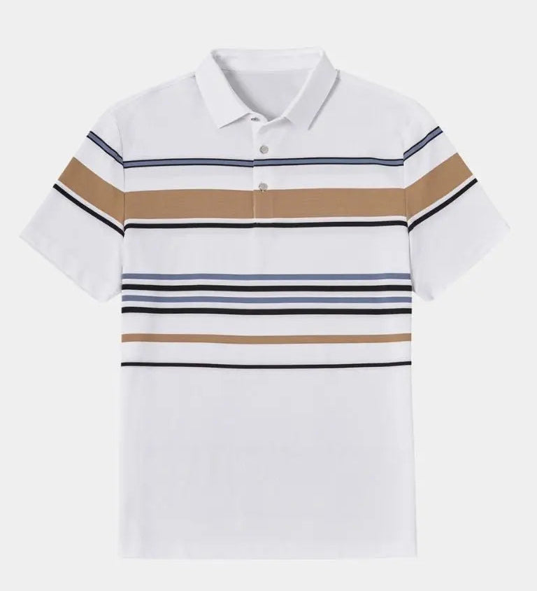 Kasper™ | Saulėlydžio Juostuotas Polo