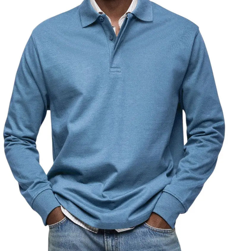 MOHR® | Prabangus ilgomis rankovėmis polo