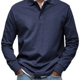 MOHR® | Prabangus ilgomis rankovėmis polo