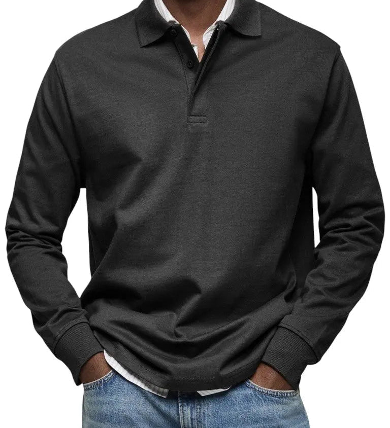 MOHR® | Prabangus ilgomis rankovėmis polo