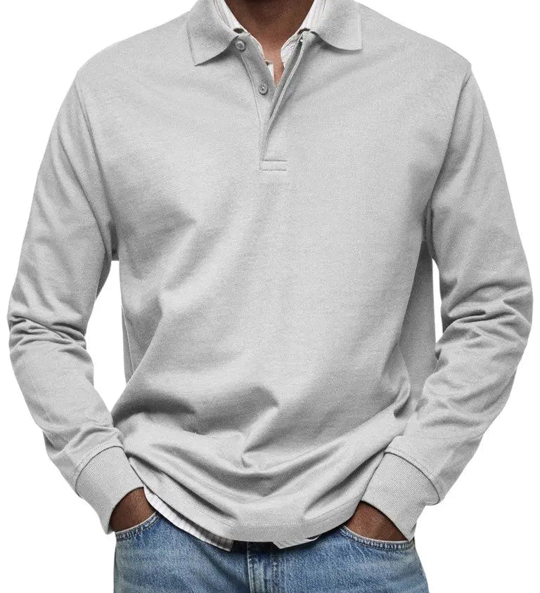 MOHR® | Prabangus ilgomis rankovėmis polo