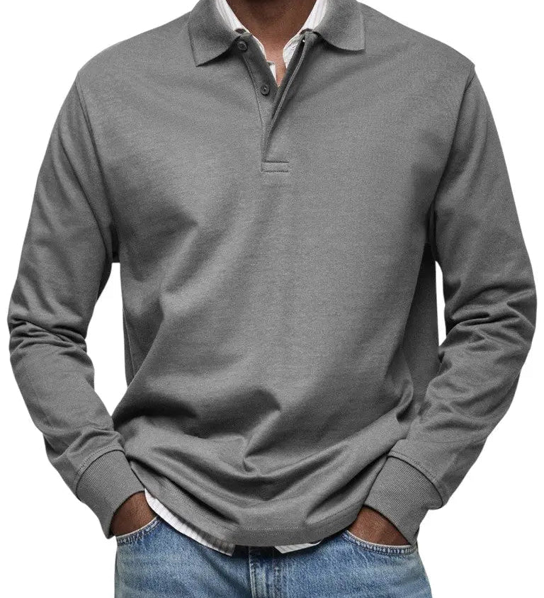 MOHR® | Prabangus ilgomis rankovėmis polo