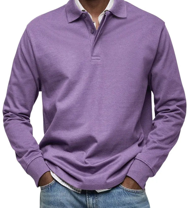 MOHR® | Prabangus ilgomis rankovėmis polo
