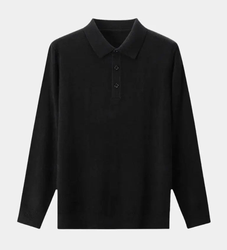 Morten™ | Vilnos Megztinis su Apykakle