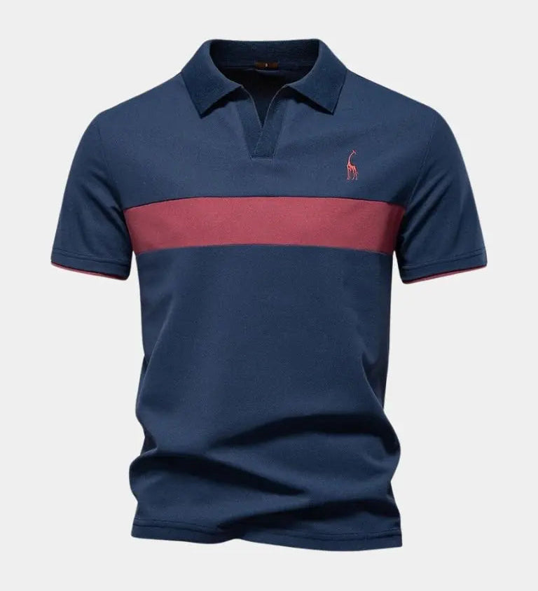 Niels™ | Savanna Juostuota Polo