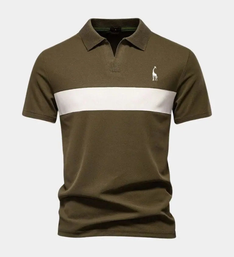 Niels™ | Savanna Juostuota Polo