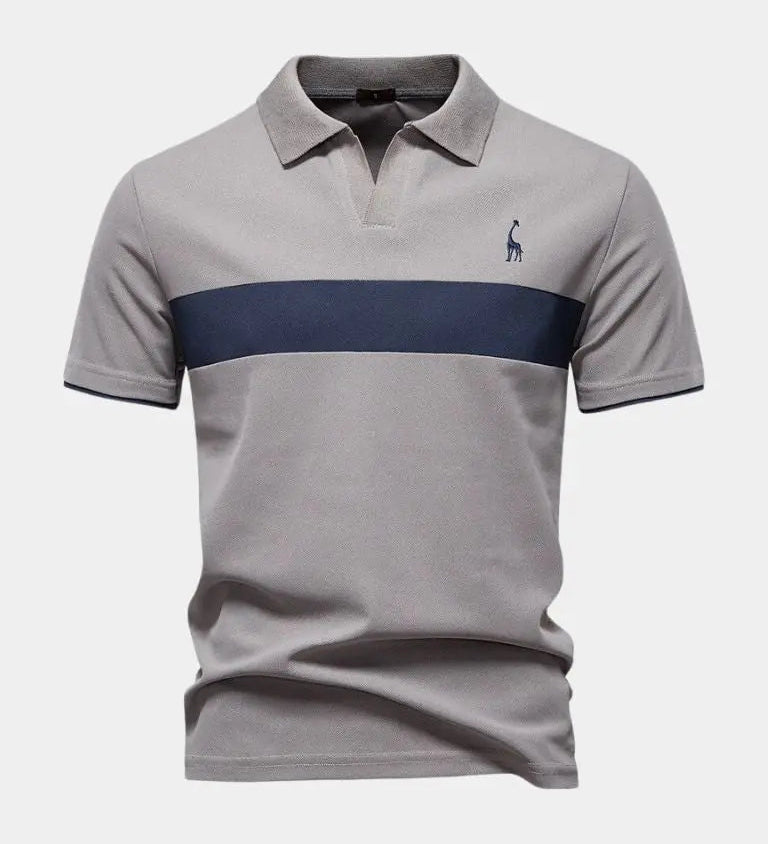 Niels™ | Savanna Juostuota Polo