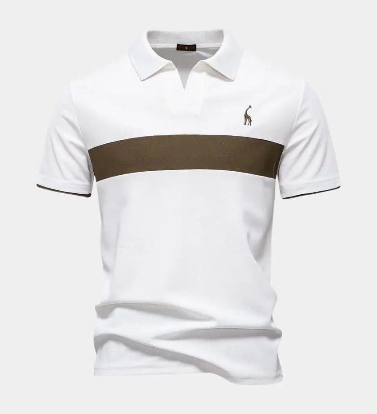 Niels™ | Savanna Juostuota Polo