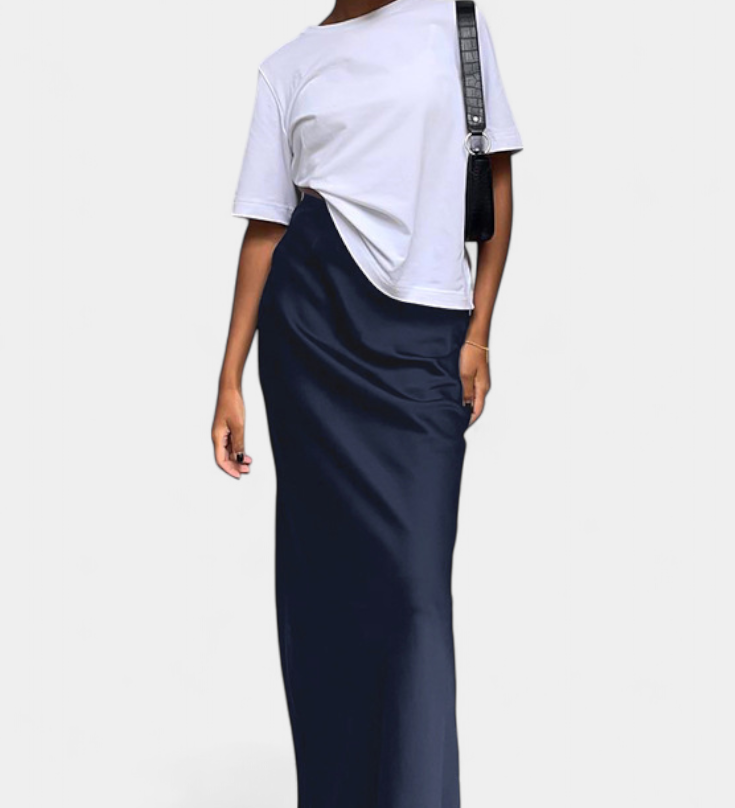 Fable Falda Maxi Universalus arba Paprasto Dizaino ir Elegantiško Stiliaus