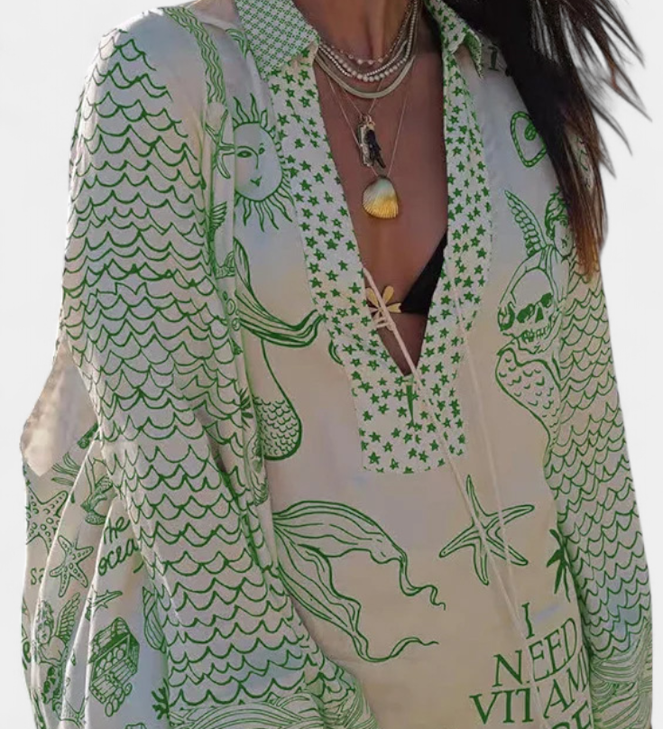 Amalia | Boho komplektas su šortais