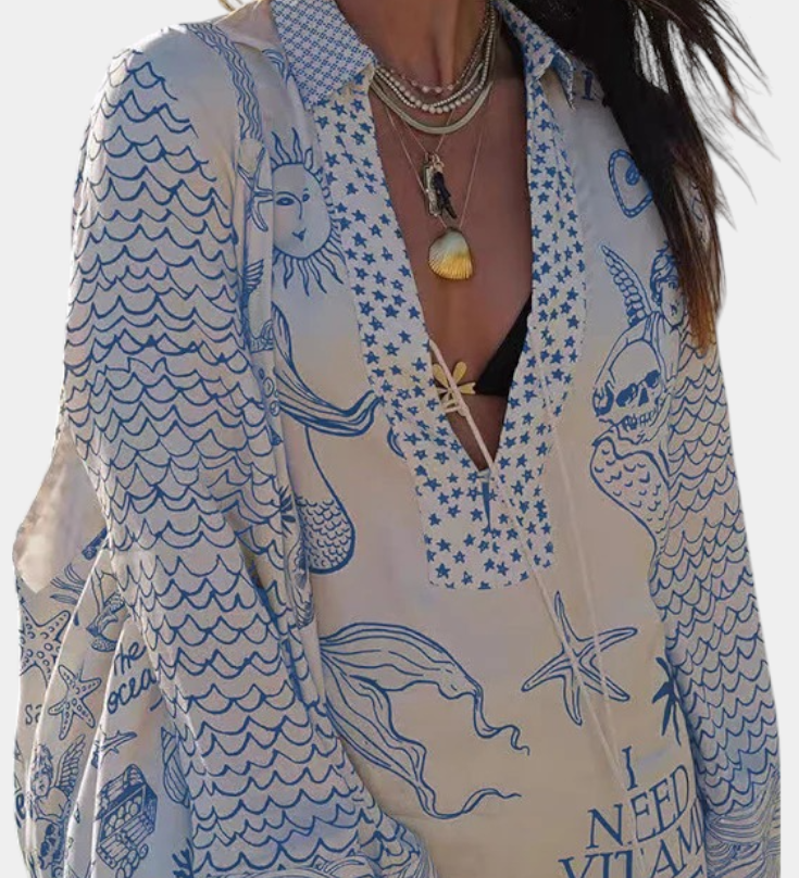 Amalia | Boho komplektas su šortais
