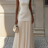 Shayla | Plisuotas Maxi Suknelė