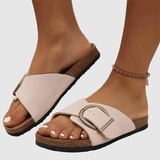Teresė™ | Ortopedinės veliūro sandalos