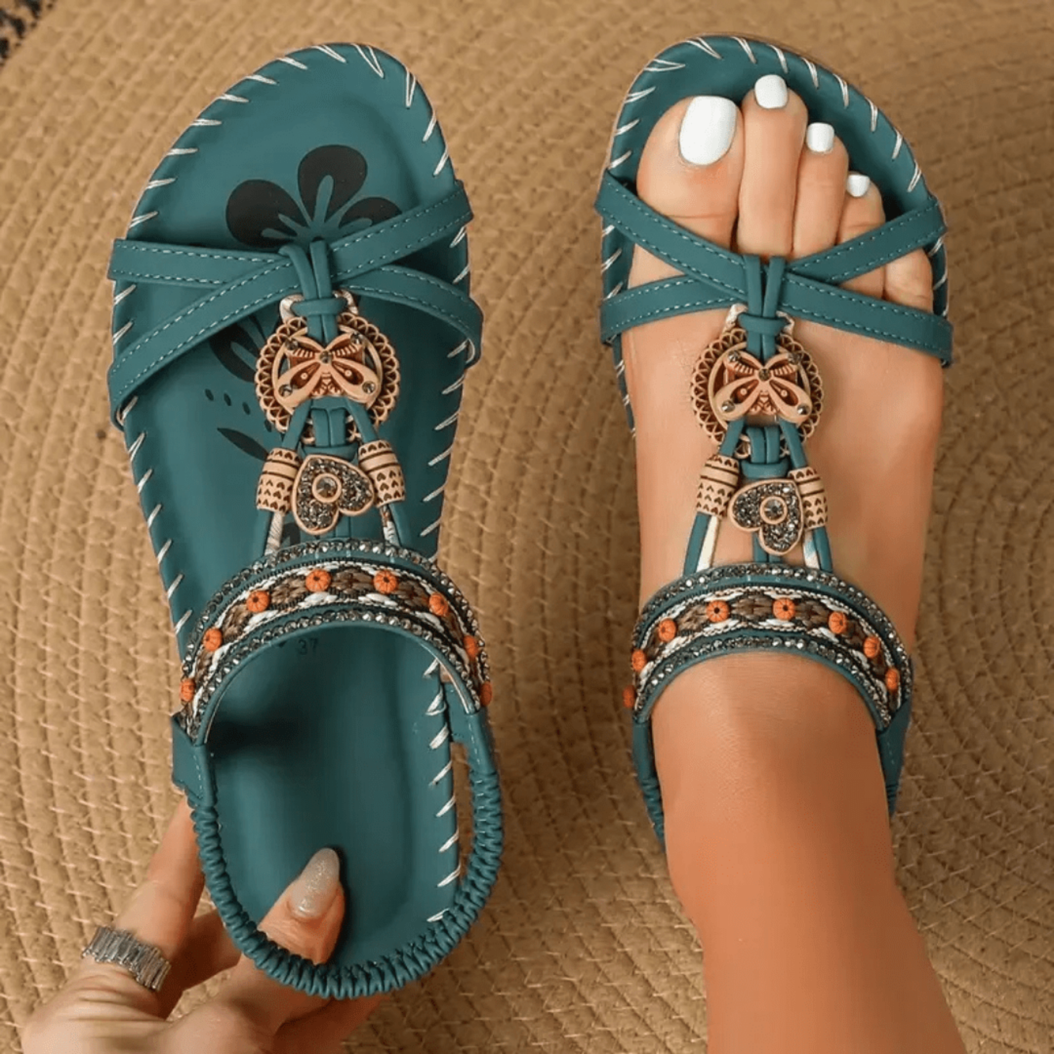 Ingrida™ | Boheminiai sandalai