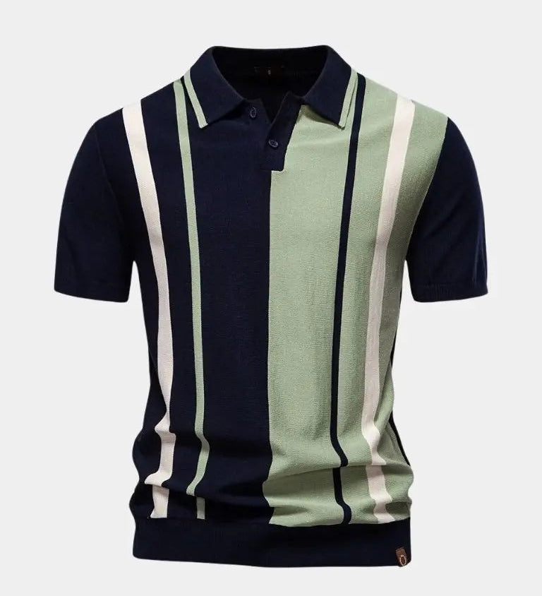 Thomas™ | Retro Dryžuotas Polo