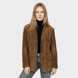 Laima™ – Rudas zomšinis trenchas rudeniui