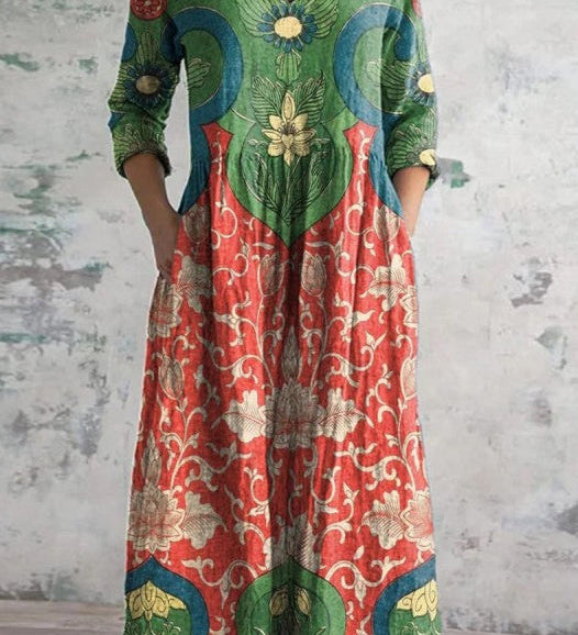 Vintessa™ – Romantiška Vintage Suknelė Kiekvienam Žingsniui