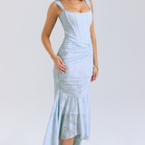 Nalina™ | Maxi Suknelė – Elegancija Kiekviename Detalyje