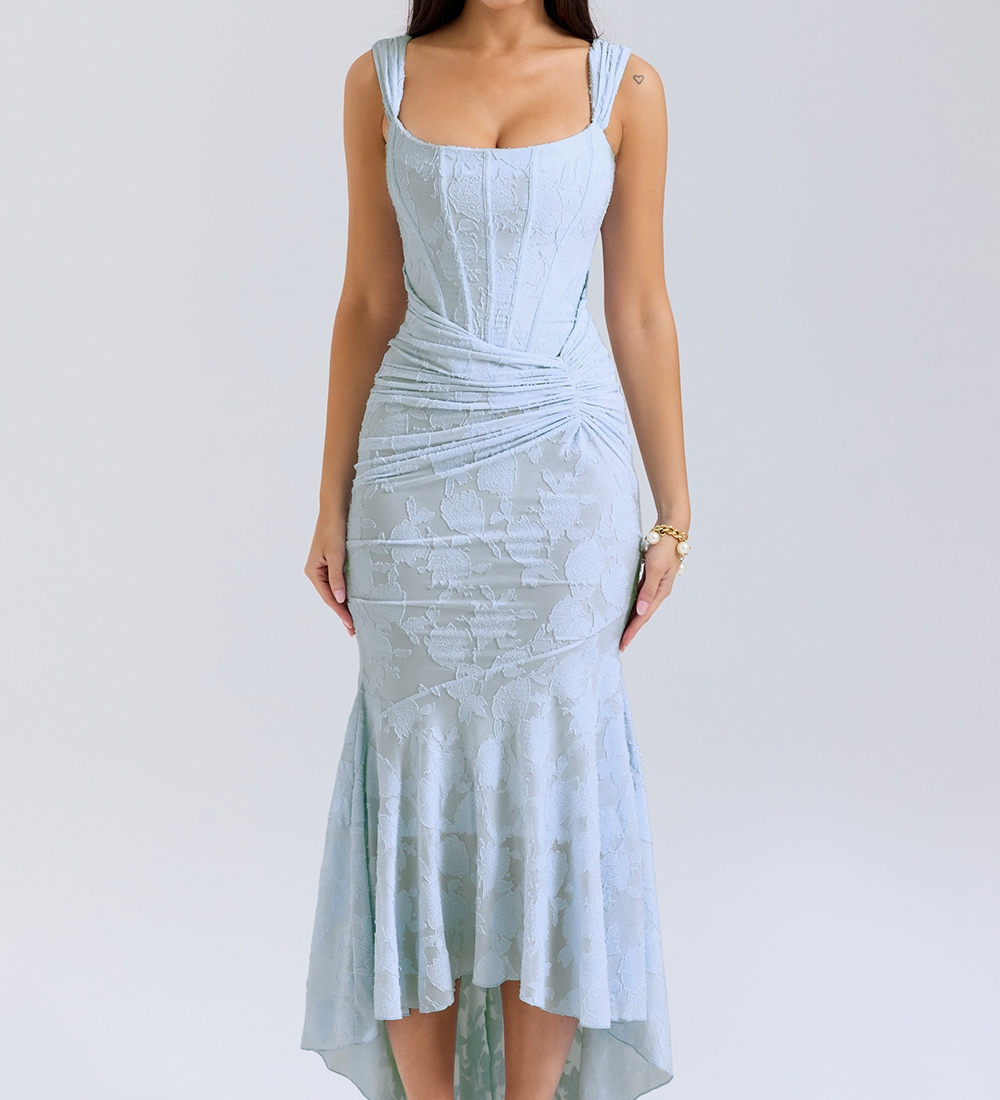 Nalina™ | Maxi Suknelė – Elegancija Kiekviename Detalyje