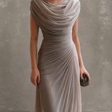 Jenna | Drapuota Maxi Suknelė