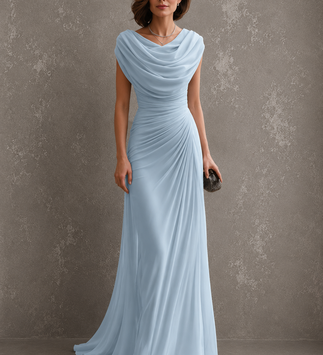 Jenna | Drapuota Maxi Suknelė