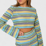 Islene | Boho megztinis komplektas