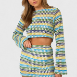 Islene | Boho megztinis komplektas